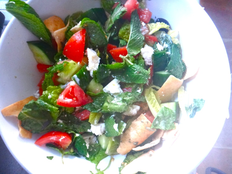 Greek Fattoush Salad